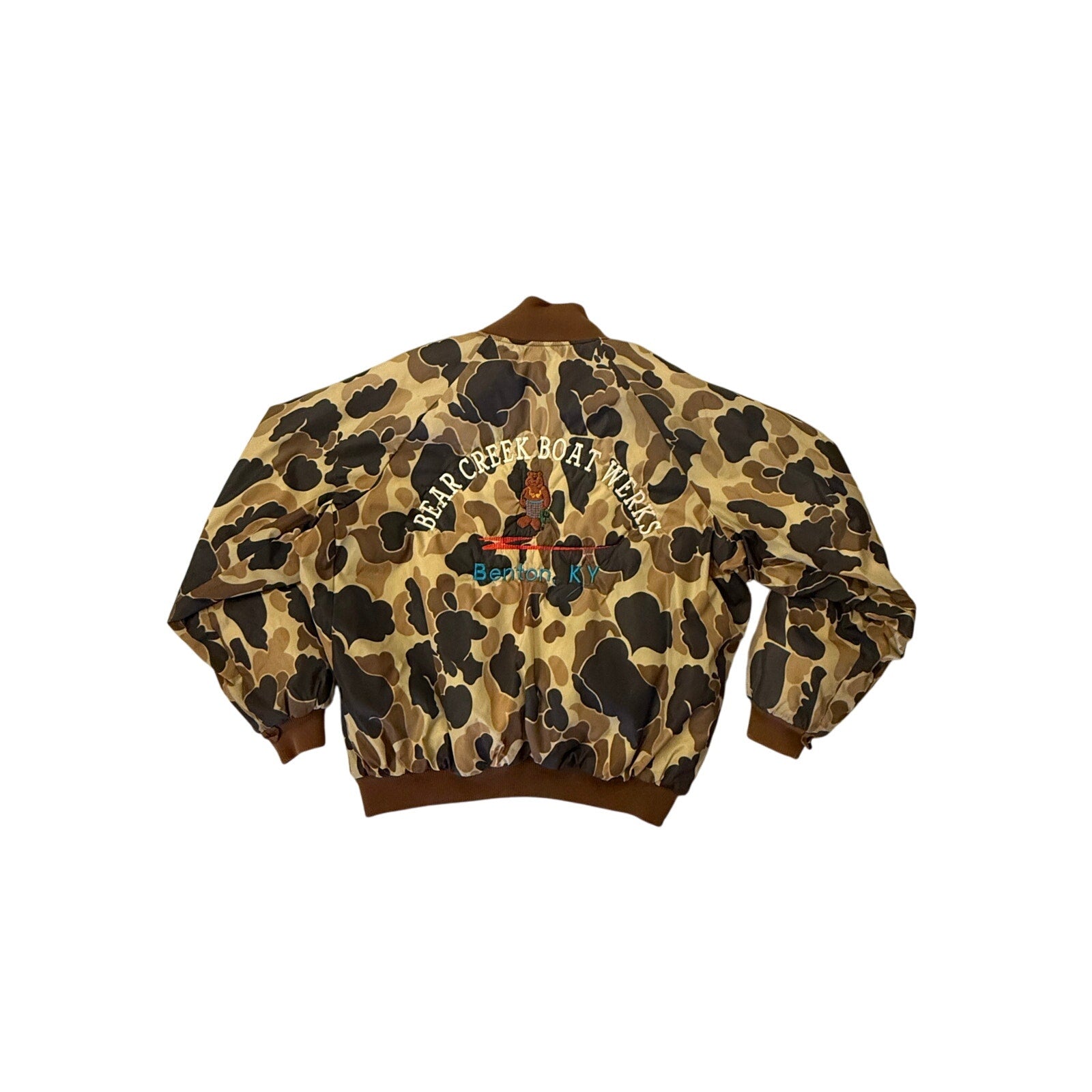 Vintage Columbia Camouflage Hunting Bomber