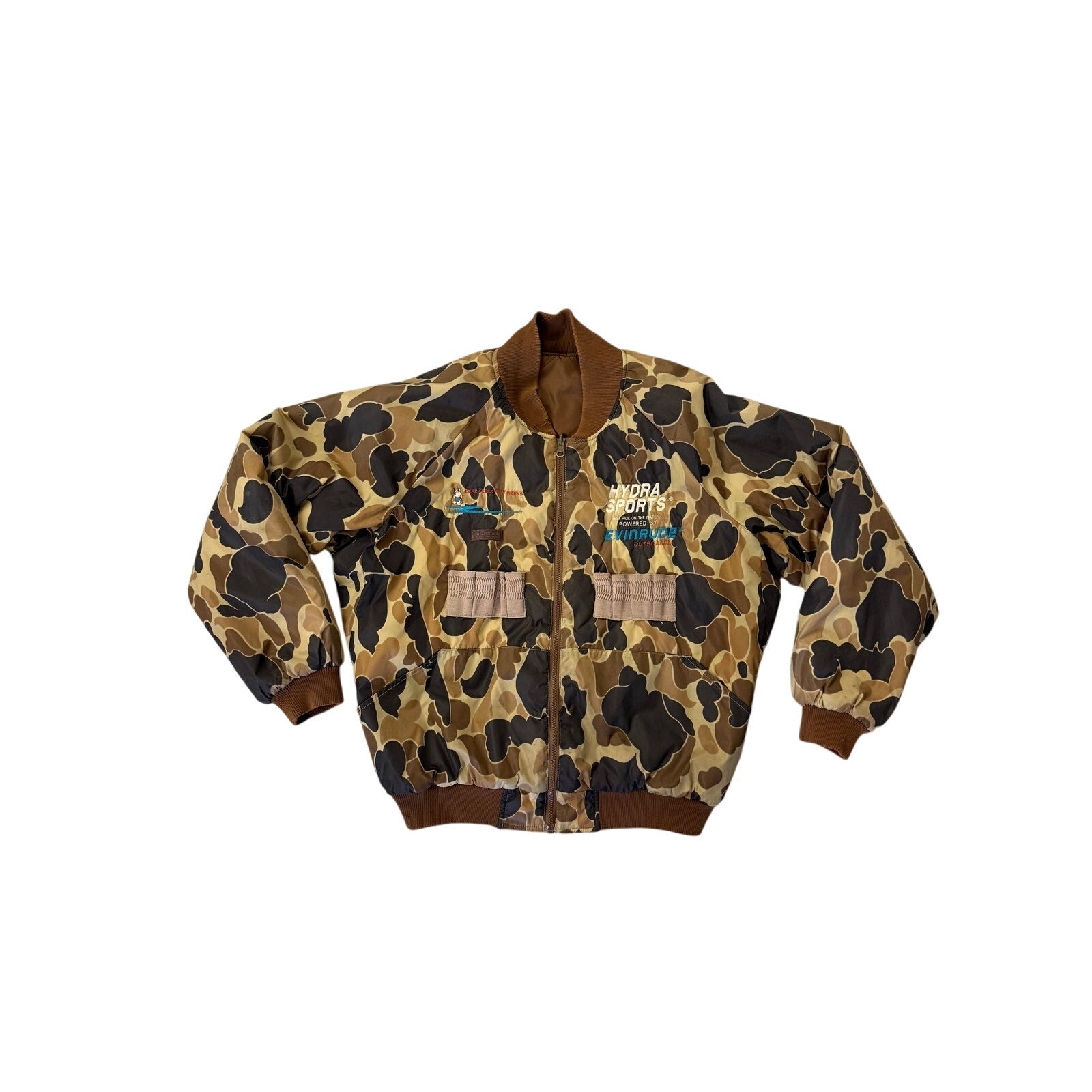 Vintage Columbia Camouflage Hunting Bomber