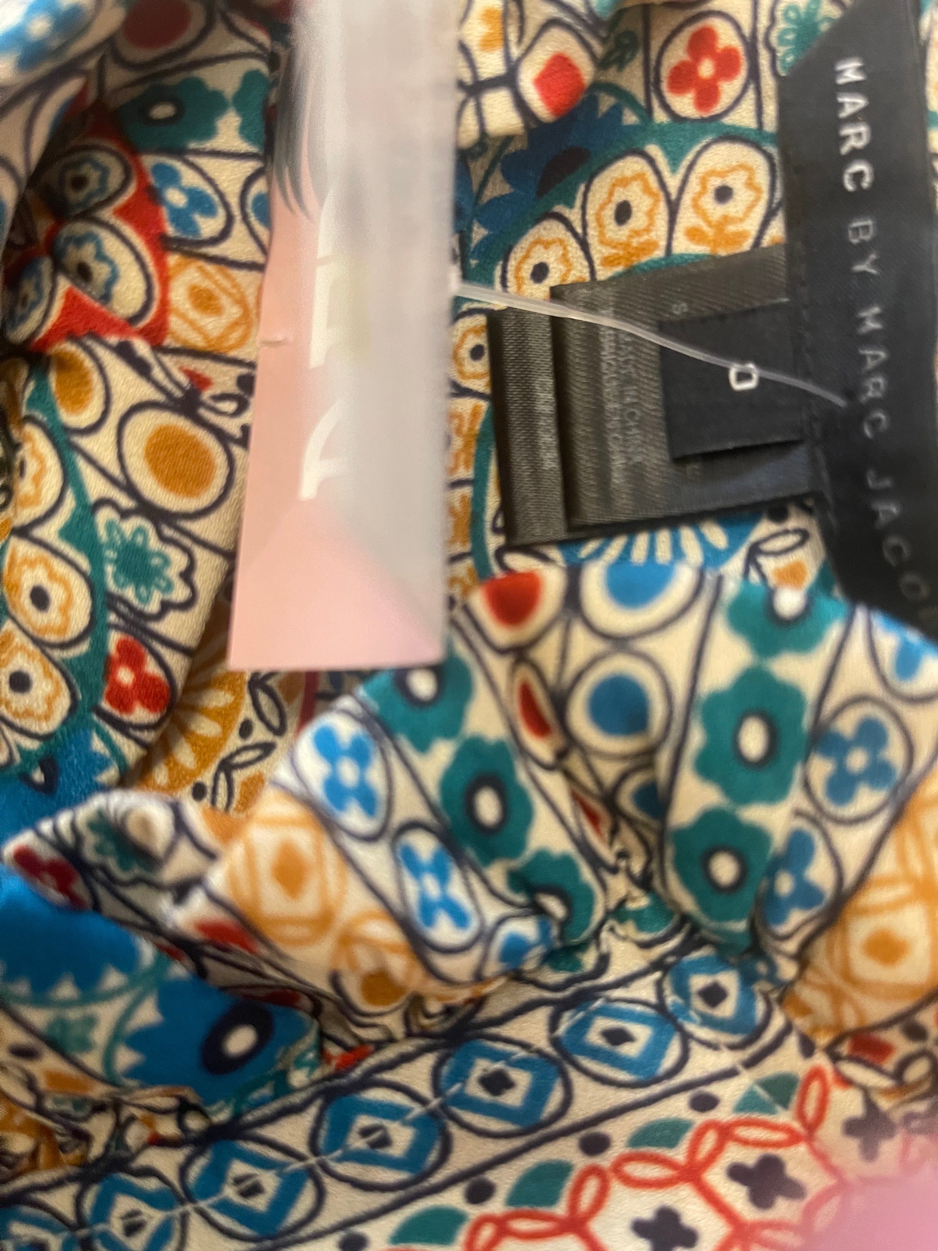 Marc By Marc Jacobs Paisley Silk Multi Dress